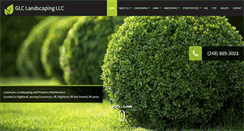 Desktop Screenshot of glclandscapingllc.com